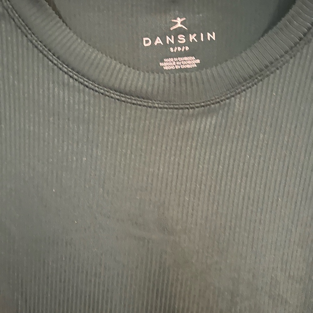 Danskin Women's Dark Green Sweatshirt - Picture 2 of 3